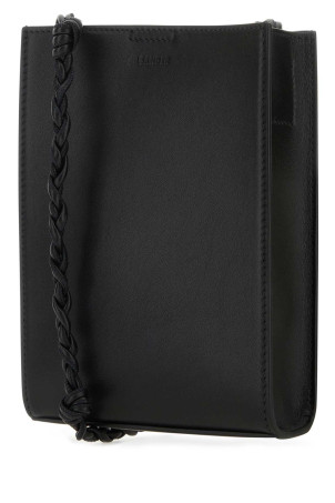 Black leather small Tangle crossbody bag JIL SANDER (J25WG0003P5995)