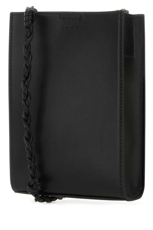 Black leather small Tangle crossbody bag JIL SANDER (J25WG0003P5995)