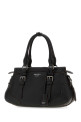 Black leather large handbag Black PRADA (1BG6042HIK)