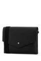 Black leather Companion crossbody bag MONTBLANC (221632)