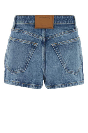 Denim shorts ALEXANDER WANG (4DC3265128)