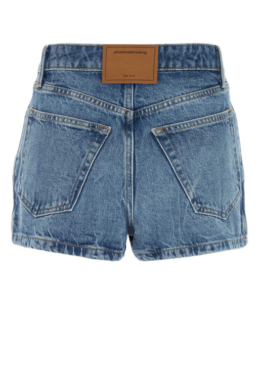 Джинсовые шорты ALEXANDER WANG (4DC3265128)