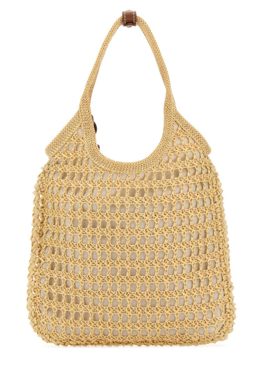 Biege crochet Ivy handbag MIU MIU (5BA281VOBY2I0C)