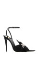 Black crepe Dove pumps Black SAINT LAURENT (8673099QNC4)