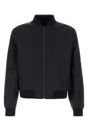 Black GG faille reversible jacket Black GUCCI (871661ZAU1J)