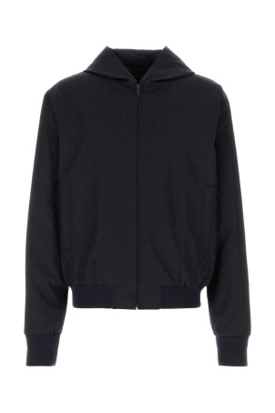 Dark blue GG cotton jacket GUCCI (874486ZAUR4)