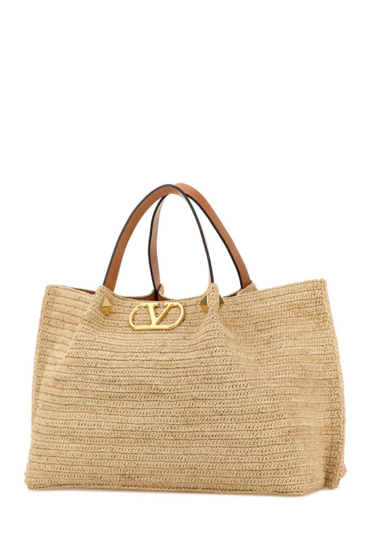 Сумка для покупок Raffia VLogo Signature от VALENTINO GARAVANI (8W2B0T01QCL)