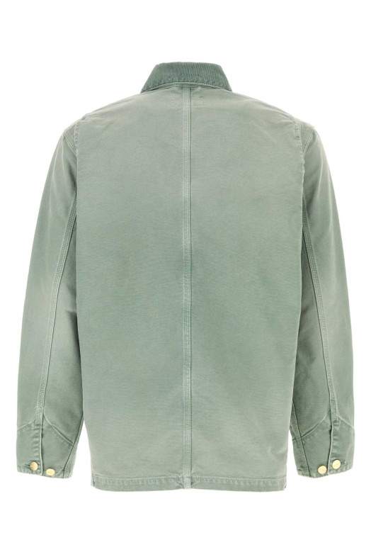 Хлопковая куртка Sage green и рабочая куртка CARHARTT WIP (I035281)