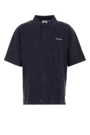 Navy blue piquet S/S Painter Polo CARHARTT WIP (I036856)