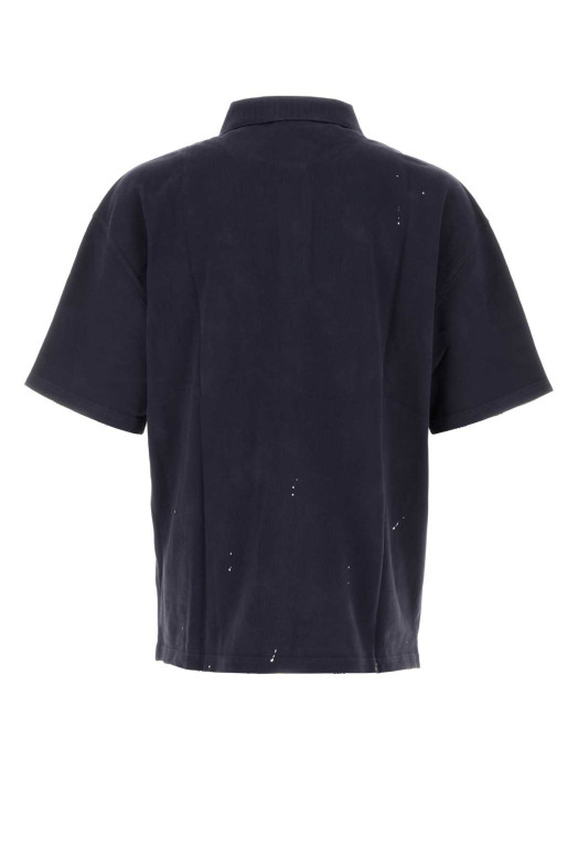 Темно-синее поло из пике с короткими рукавами Painter от CARHARTT WIP (I036856)