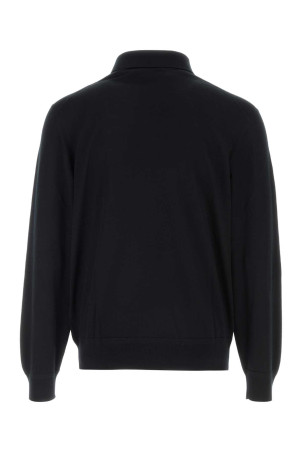 Black wool polo TOM FORD (KPL053YMW103)