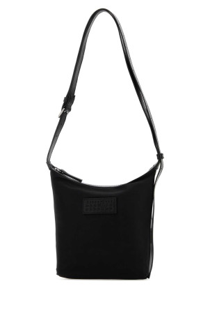 Black fabric Numeric Vertical crossbody bag MM6 MAISON MARGIELA (SB6WG0026P9062)