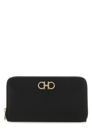Black leather wallet Black SALVATORE FERRAGAMO (220405758661)