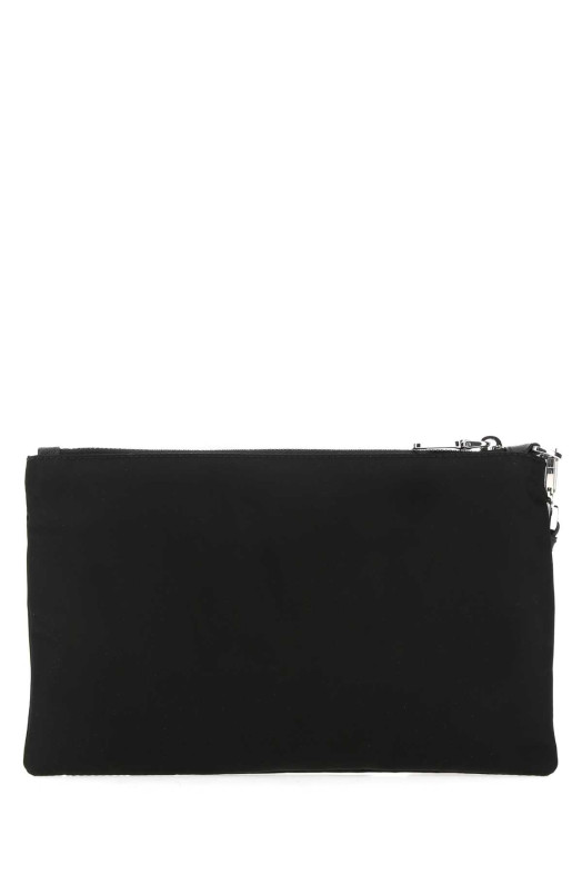 Black Re-nylon clutch Black PRADA (2NH0042DMH)