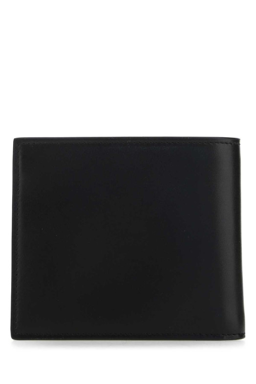 Black leather wallet Black SAINT LAURENT (3963070U90N)