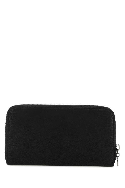 Черный кошелек Falabella из шерсти оленя, черный, STELLA McCARTNEY (434750W9132)