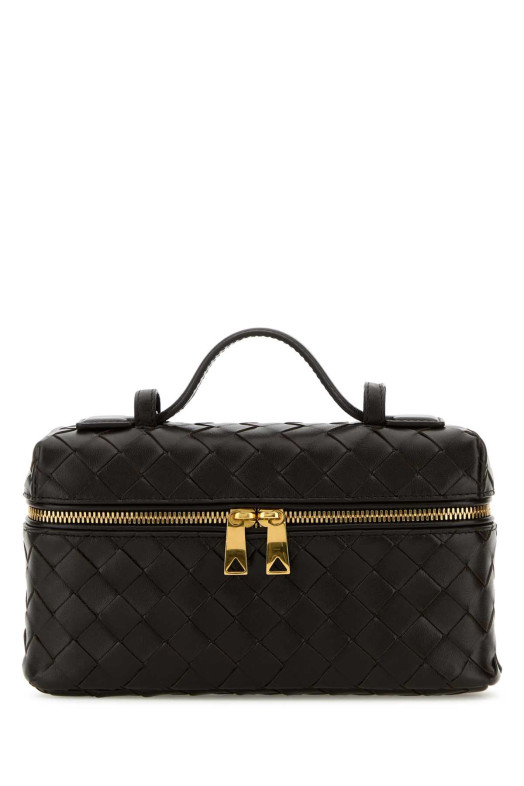 Кожаная сумка Bang Bang темно-коричневого цвета BOTTEGA VENETA (789109V3IV1)