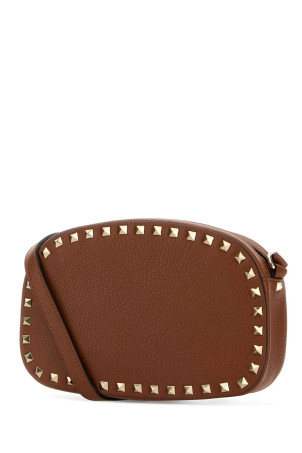 Caramel leather Rockstud crossbody bag VALENTINO GARAVANI (7W2B0S17VSF)