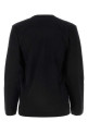 Черная хлопковая футболка Black COMME DES GARCONS PLAY (AXT118051) COMME DES GARÇONS PLAY