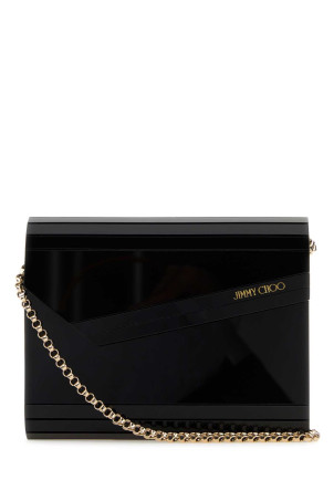 Black acrylic Candy clutch Black JIMMY CHOO (CANDYACR)