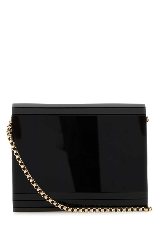 Black acrylic Candy clutch Black JIMMY CHOO (CANDYACR)