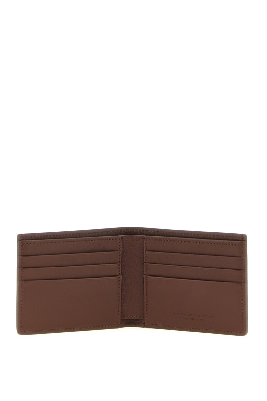 Кожаный кошелек коричневого цвета BRUNELLO CUCINELLI MWZNBU006C8763