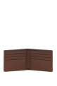 Кожаный кошелек коричневого цвета BRUNELLO CUCINELLI MWZNBU006C8763