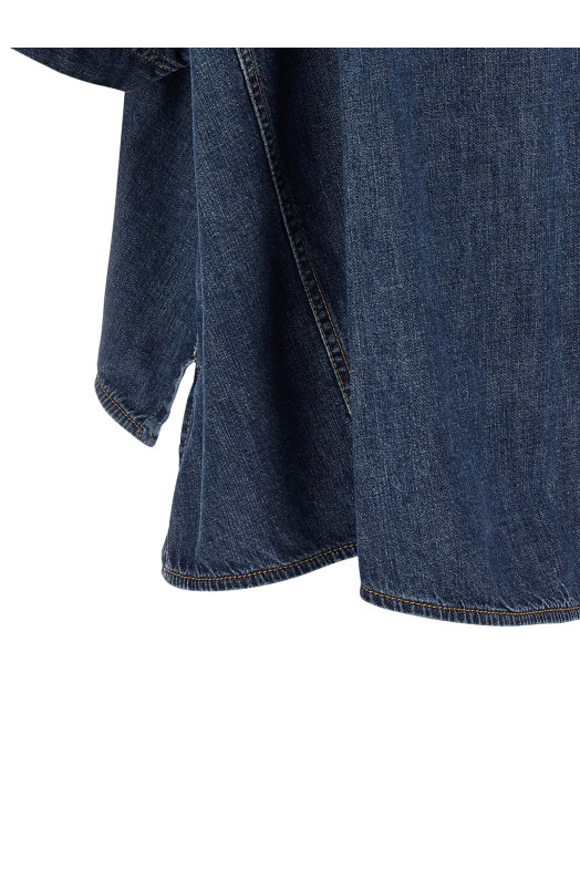 Lightweight denim shirt Blue