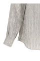 Сорочка в тонку смужку, сіра BRUNELLO CUCINELLI MA6860627C102