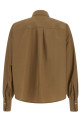 'Dazzling Seabed Embroidery' shirt Beige