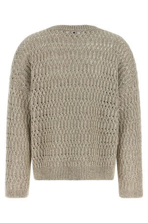 'Dazzling Braids' sweater Beige