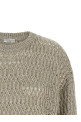 'Dazzling Braids' sweater Beige