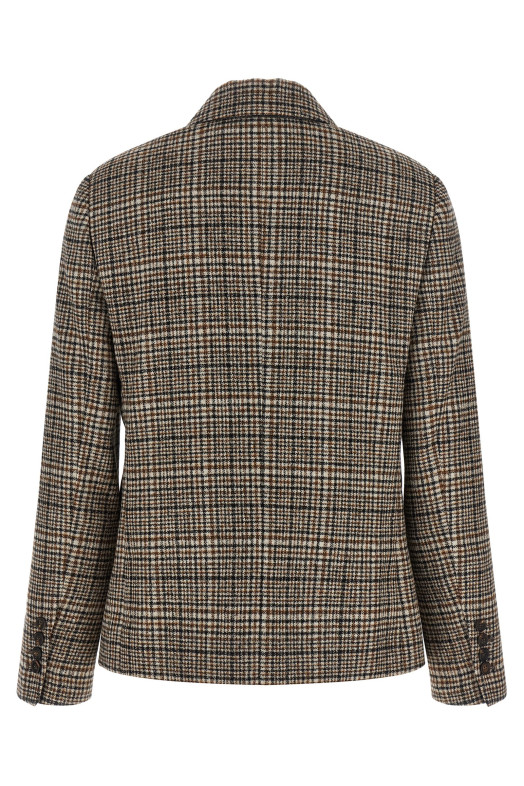 Double-breasted blazer Beige