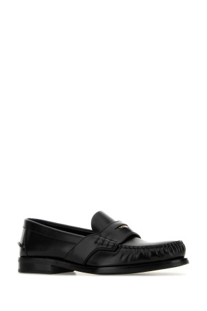 Black leather loafers Black PRADA (1D820NFA020055)