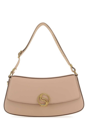 Сумка через плечо из кожи розового цвета STELLA McCARTNEY (7B0025WP0109)