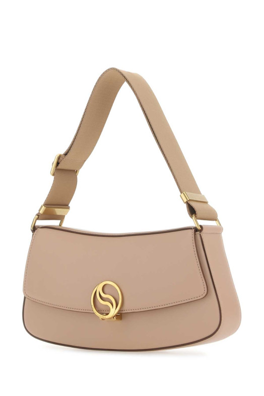 Сумка через плечо из кожи розового цвета STELLA McCARTNEY (7B0025WP0109)