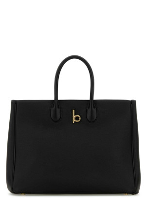 Black leather medium Rocking Horse handbag Black BURBERRY (8097575)