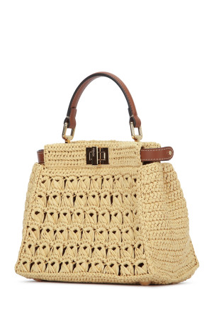PEEKABOO MINI VIT.SETA/PAGLI FENDI (8BN244AWQ8)