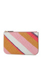 Многоцветный кожаный клатч FENDI (8N0185AK2K)