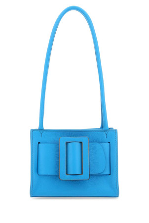 Light blue leather Bobby 18 Soft shoulder bag BOYY (BOBBY18SOFT)