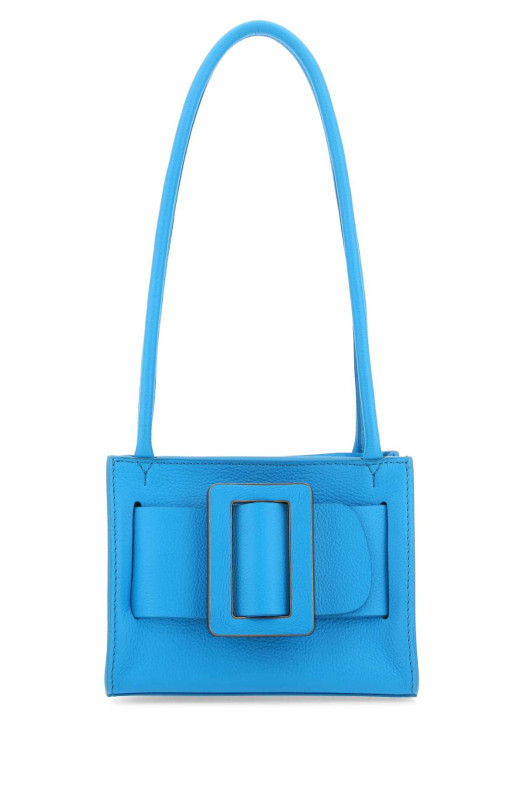 Light blue leather Bobby 18 Soft shoulder bag BOYY (BOBBY18SOFT)