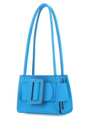 Light blue leather Bobby 18 Soft shoulder bag BOYY (BOBBY18SOFT)