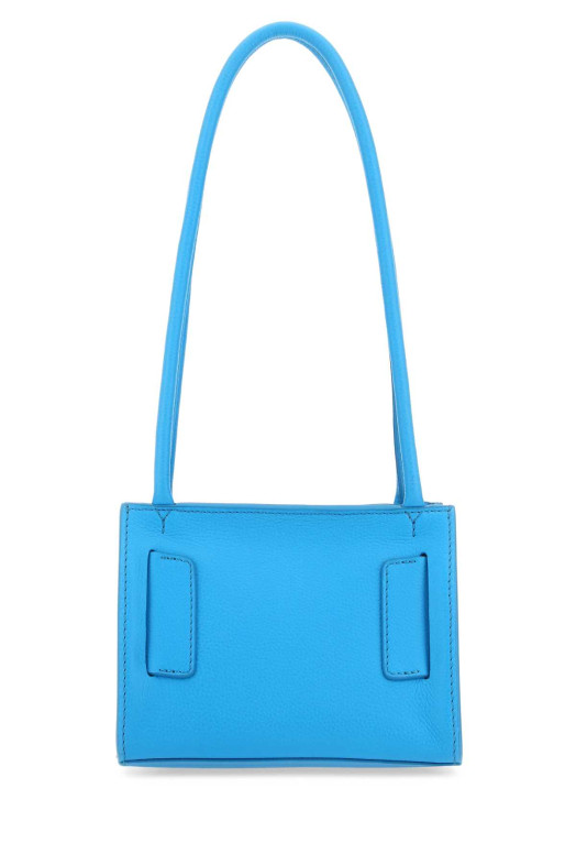 Light blue leather Bobby 18 Soft shoulder bag BOYY (BOBBY18SOFT)