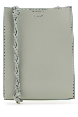 Sage green leather shoulder bag JIL SANDER (J07WG0001P5354)