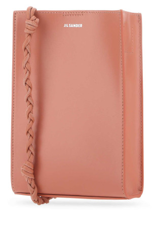 Pink leather small Tangle shoulder bag JIL SANDER (J07WG0001P5354)