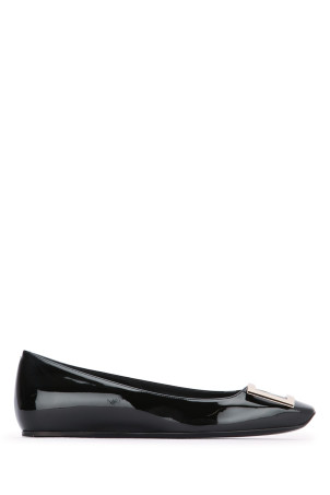 BAL. QUADRATA TROMPETTE T.05 BLUE ROGER VIVIER (RVW40415280D1P)