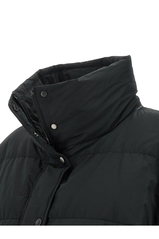 Коротка куртка-пуховик, чорна BRUNELLO CUCINELLI MH5257474C101