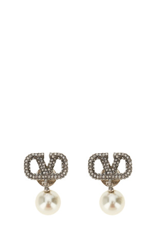 Valentino Garavani Vlogo Signature earrings Silver