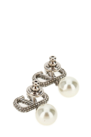 Valentino Garavani Vlogo Signature earrings Silver