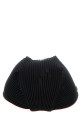 'Pleats' cap Black